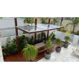 venda de telhado de madeira com vidro Parque S Paulo