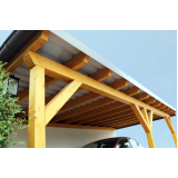 madeira para telhado embutido Santa Cruz