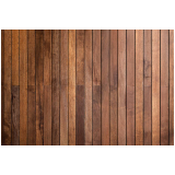 painel de ripa de madeira Porto